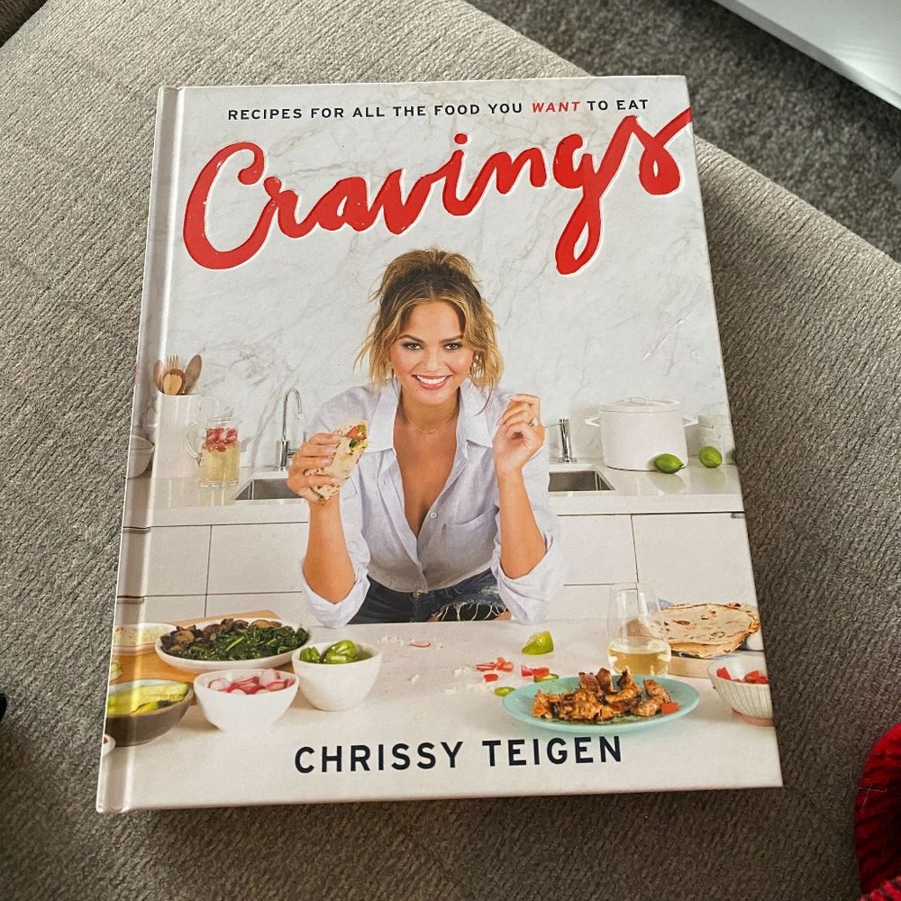 Hardcover Chrissy Teigen Cravings (Never Used)